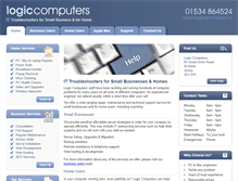 Tablet Screenshot of logiccomputers.je